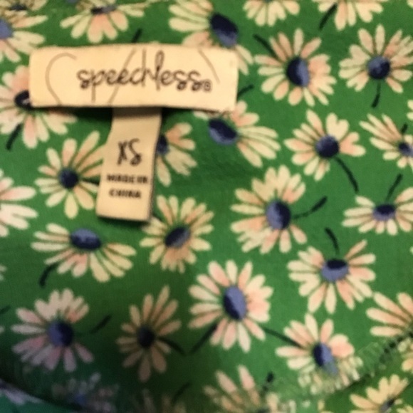 Soeechless Bright daisies cold shoulder mini dress - Picture 2 of 12
